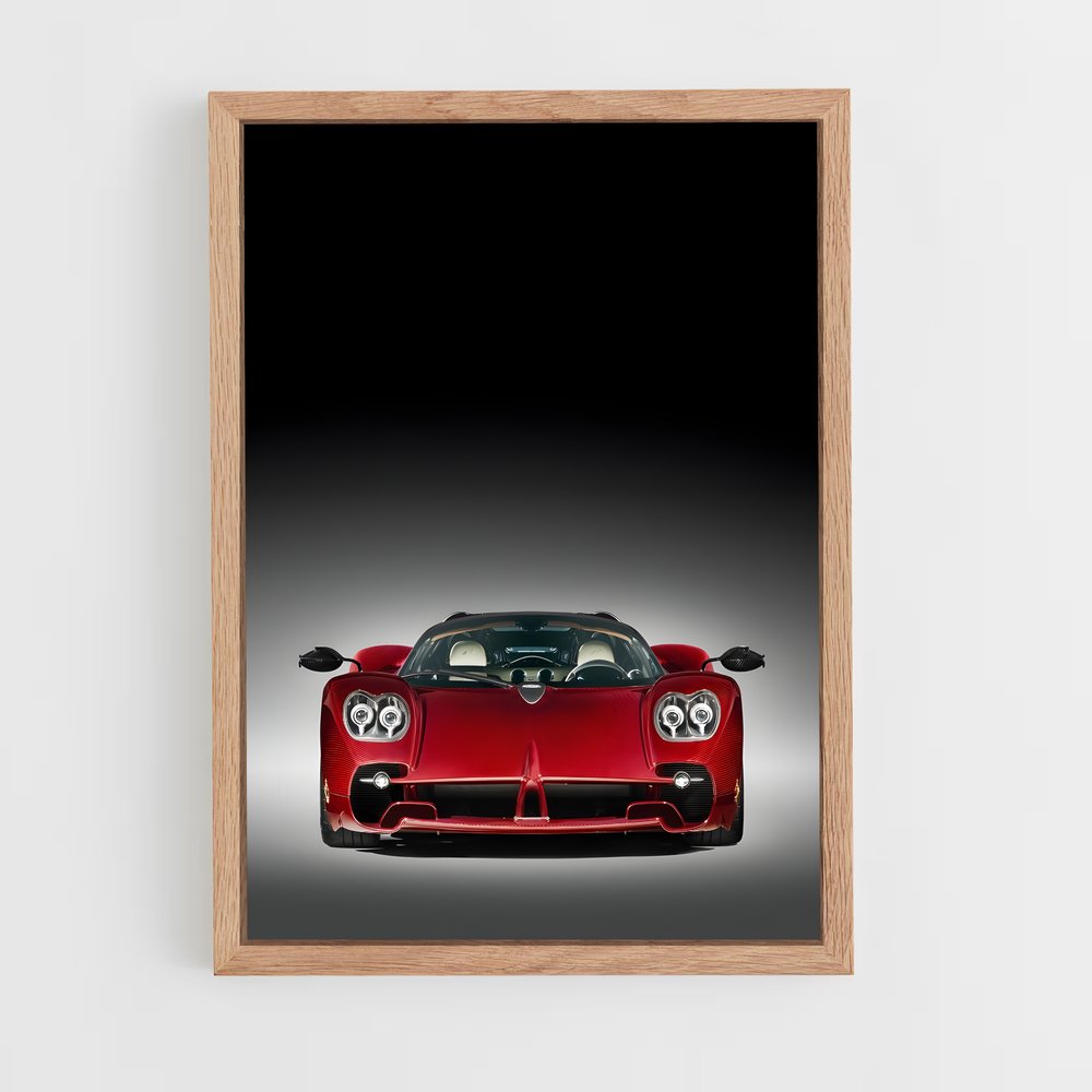 Poster Ferrari Utopia – affiche Pagani (vue 4)